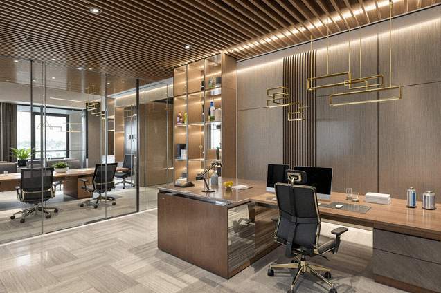 Interior di un ufficio executive